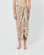 100% Cotton Sarong with boho design print
