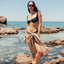 Boho sarong worn with bikini