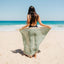 Boho sarong worn with bikini