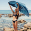 Boho sarong worn with bikini