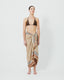 Boho sarong worn with bikini