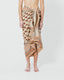 Boho sarong worn with bikini